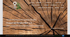 Desktop Screenshot of forstfrauen.de
